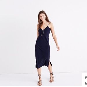 Madewell Silk Slip dress